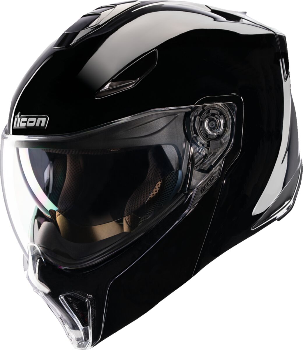 HELMET THRESHOLD GLOSS BLACK LG