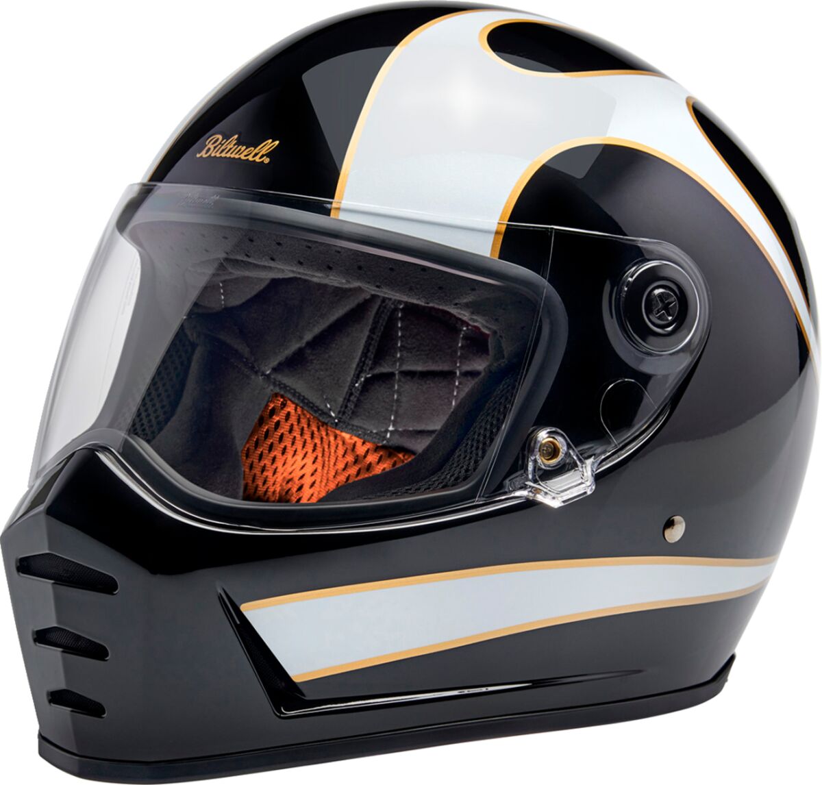 HELMET LANESPLTR BK/WT SM