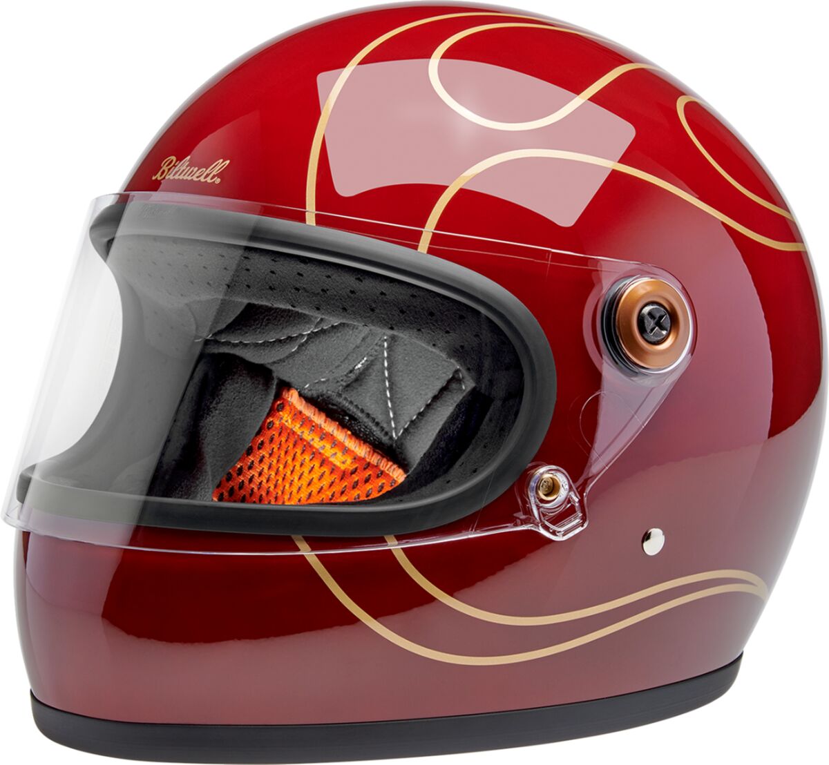 HELMET GRINGO S GLOSS GRNT RD FLM SM