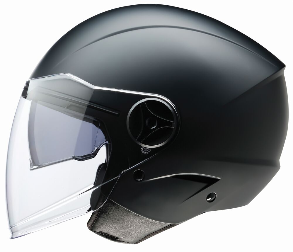HELMET SCUZZI FLAT BLACK MD 22