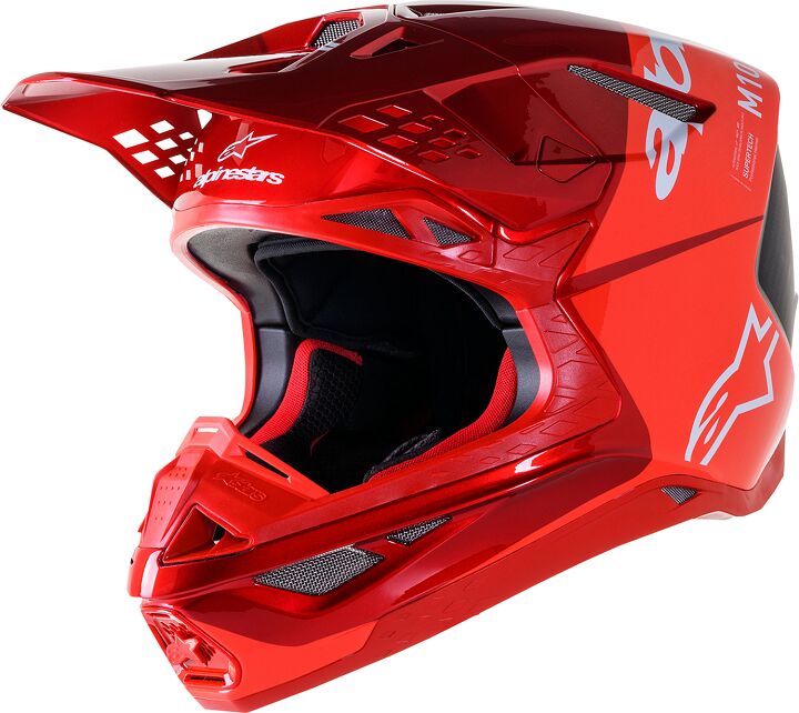 HELMET SM10 FLOOD RED XL