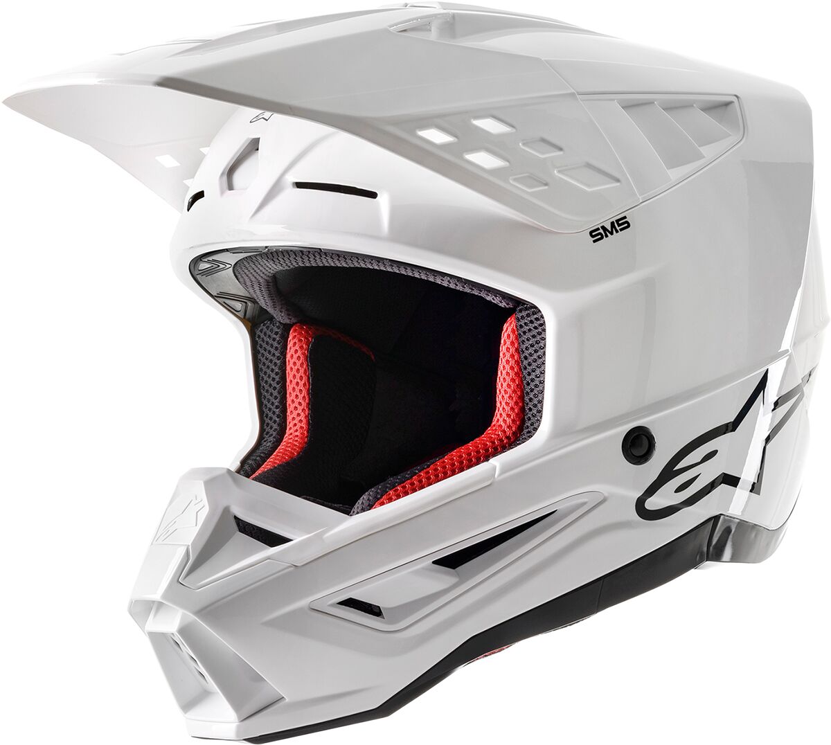 HELMET SM5 SOLID WHT L