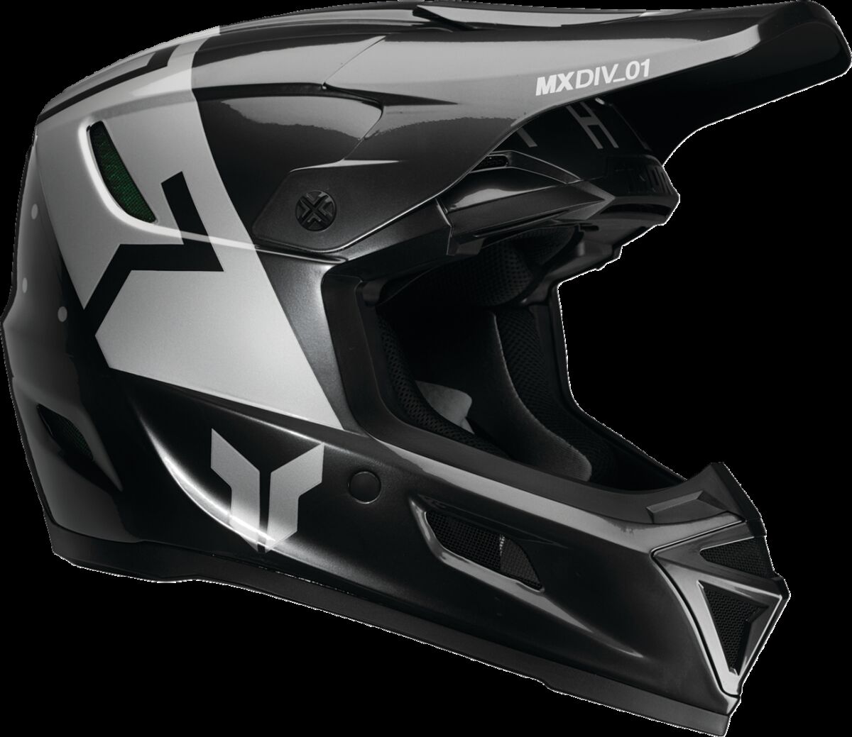 HLMT RFLX SPRT ROGUE BK/CH XS
