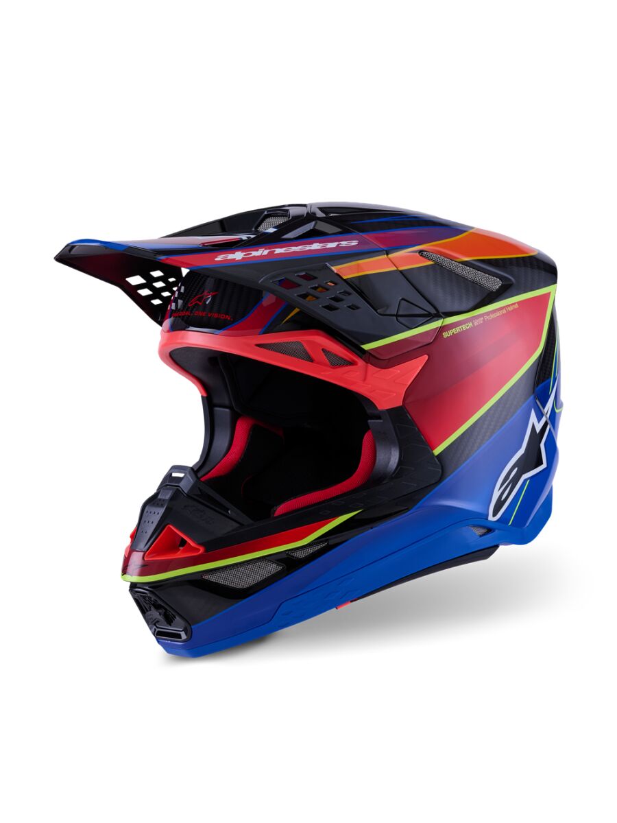 HELMET S-M10 ERA BLUE/RED/YL 2X