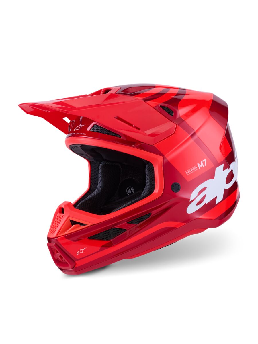 HELMET SM7 CORE RED-GLOSS M