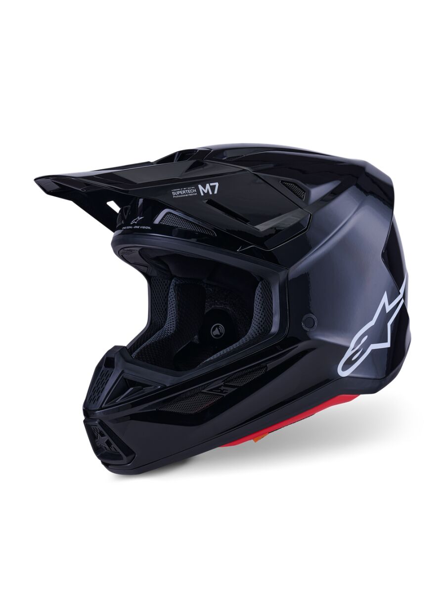 HELMET SM7 BLACK-GLOSS 2X