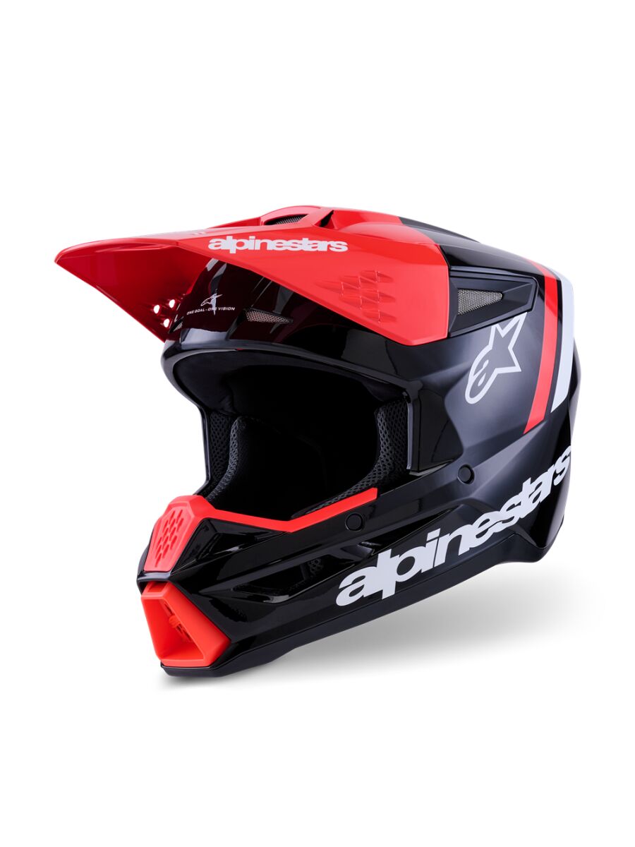 HELMET SM3 RADIUM BLK/RED/WH XL