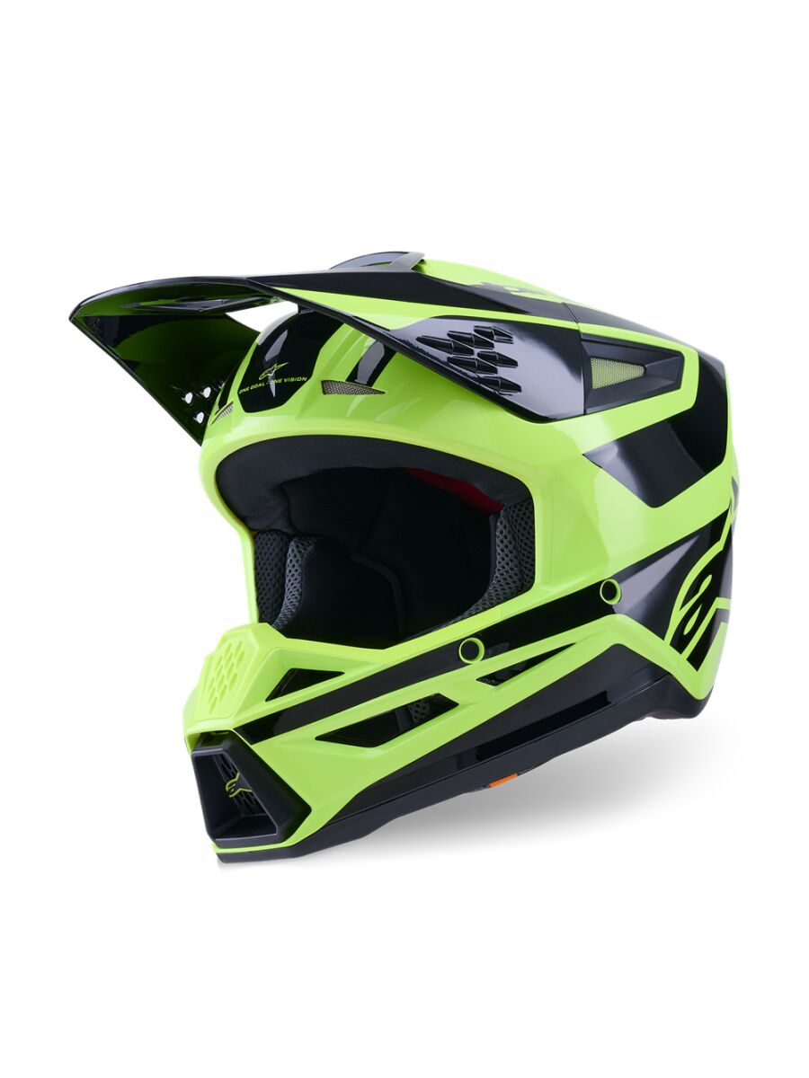 HELMET SM3 HEAT YEL/BLACK L