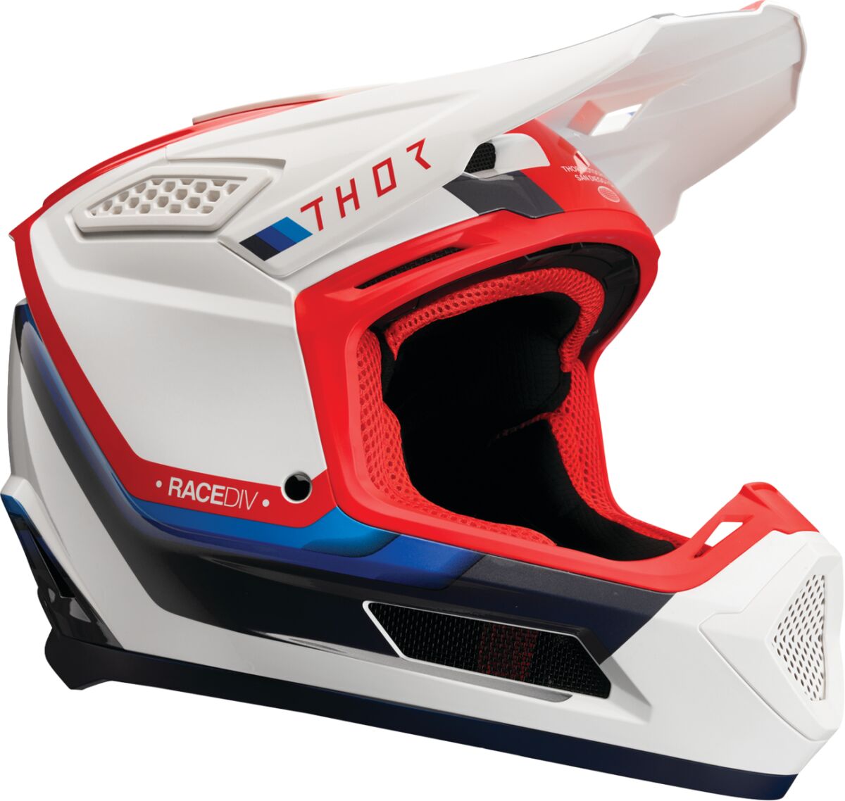 HELMET FLEET DEFY WH/RD/BL SM