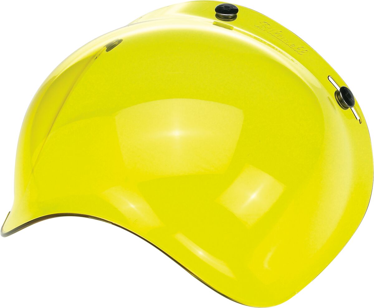 POLYCARBONATE ANTI-FOG BUBBLE SHIELD YELLOW