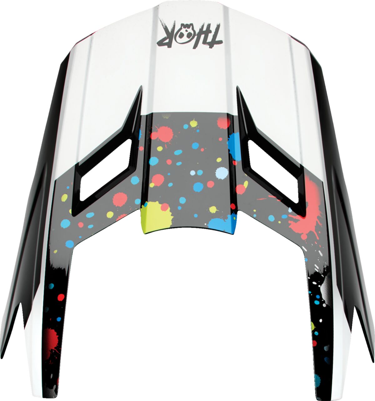 VISOR KIT YOUTH FLEET SPLAT BLK