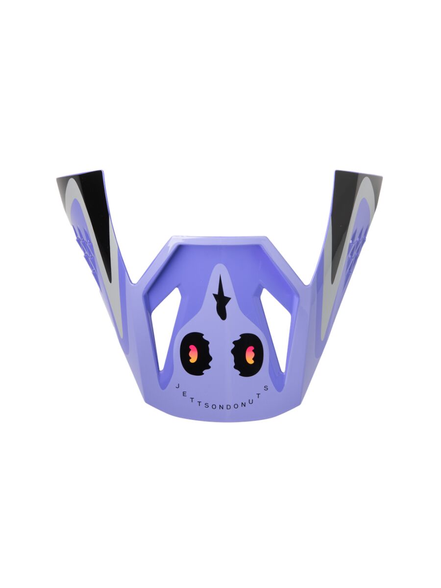 VISOR YTH SM3 JETTSON GRAY/PUR/BLK