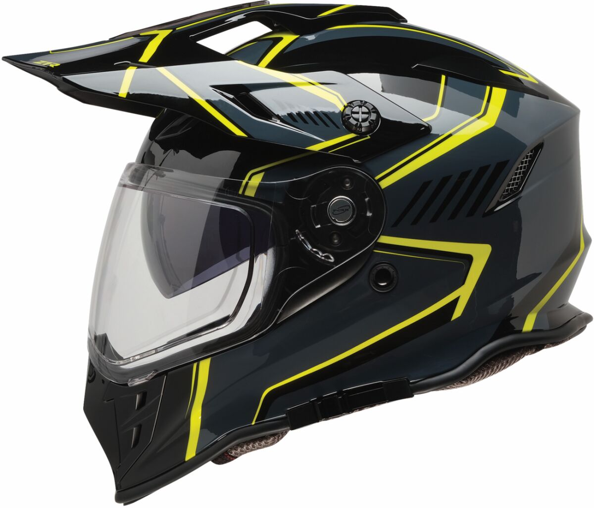 HELMET RANGE VOYAGER GY/HI-VIZ 2XL