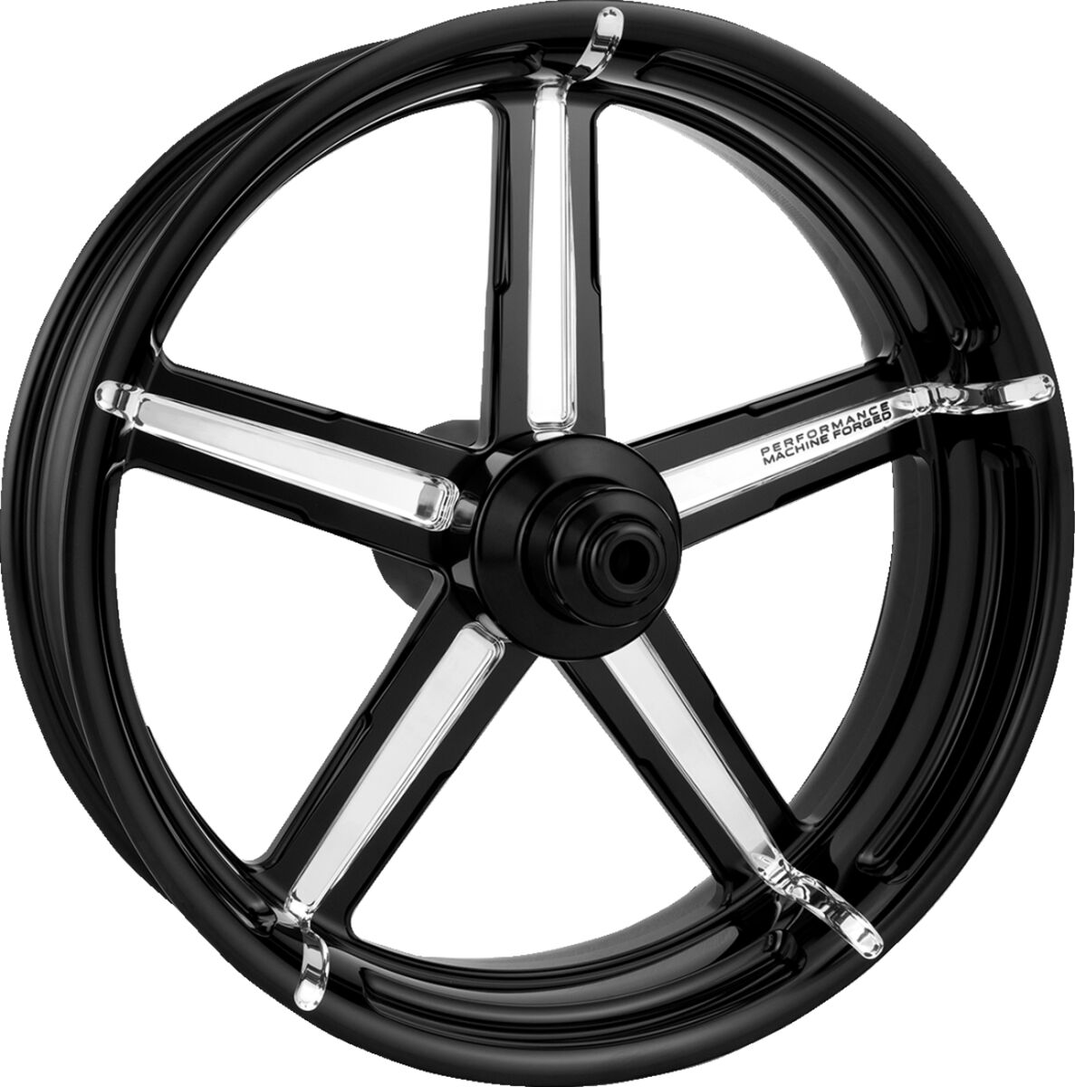 FRONT WHEEL FORMULA 21" X 3.5" ONE-PIECE ALUMINUM PLATINUM CUT
