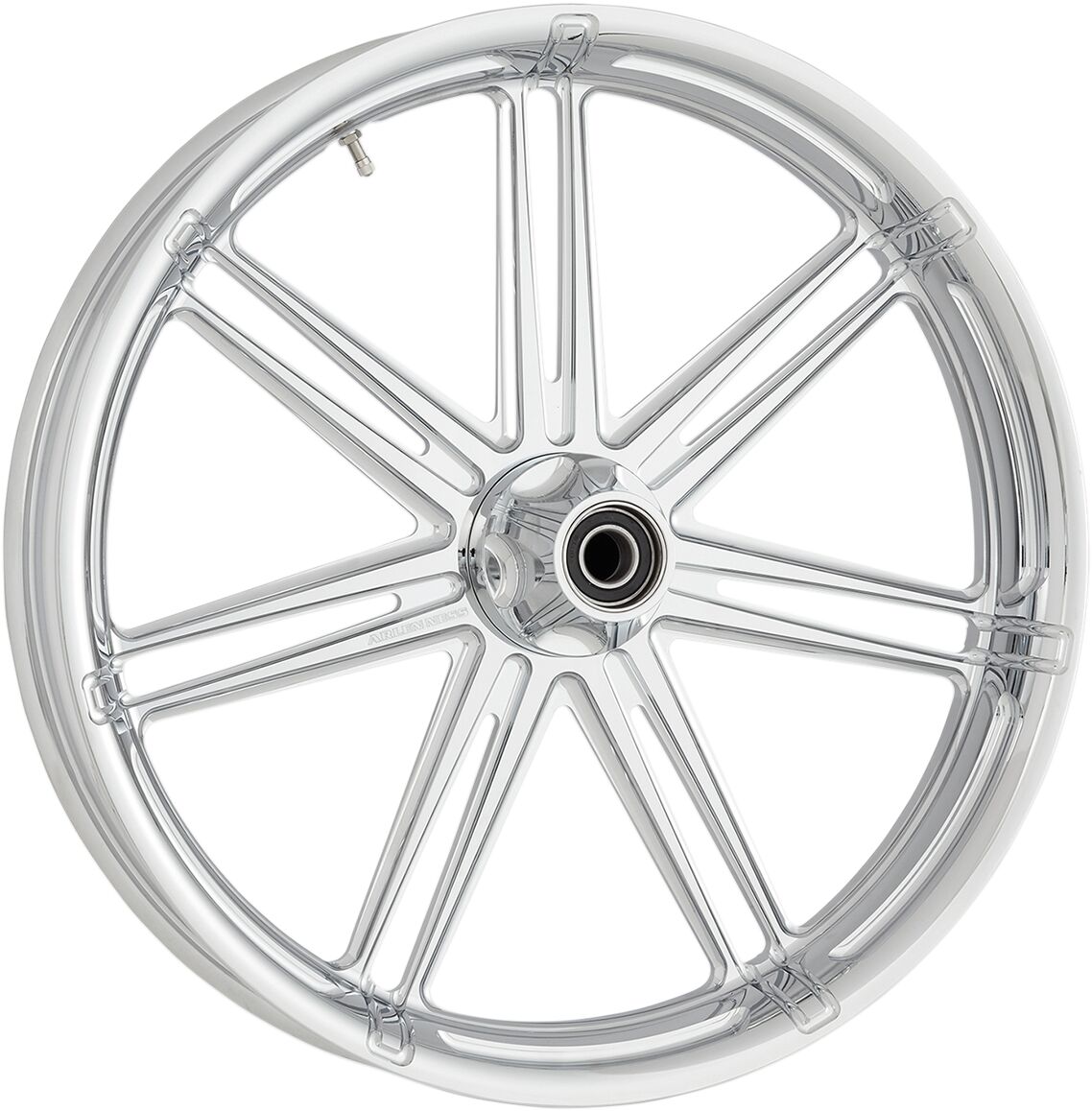 WHEEL 7-VALVE 21x3.5 FRONT WITH ABS CHROME
