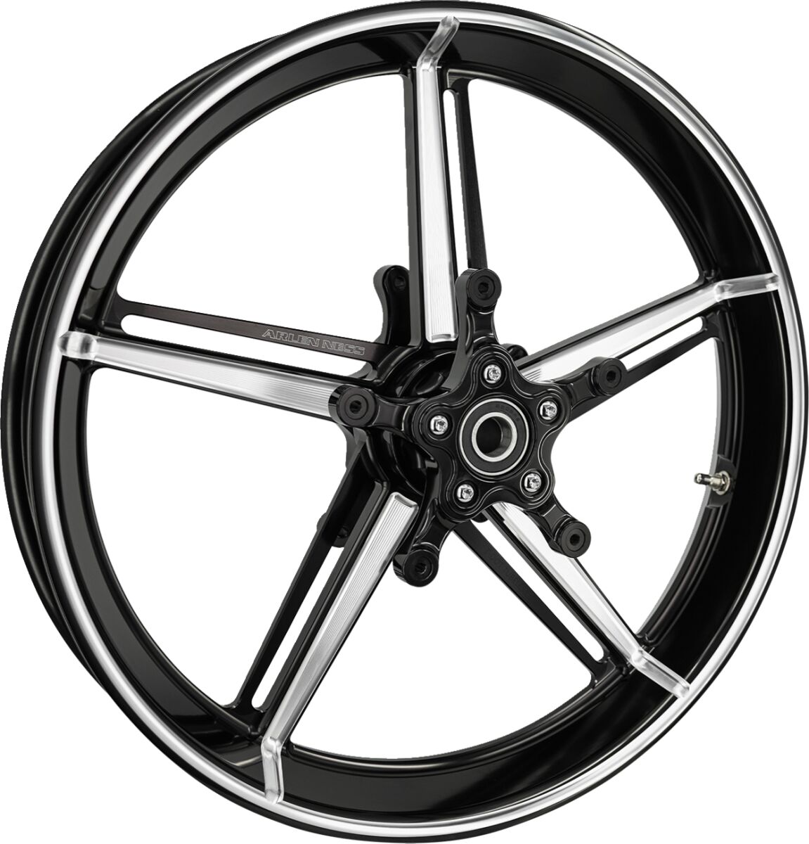 WHEEL FACTORY 24 WITH HUB & ADAPTERS 19" X 3.25" BLK CC