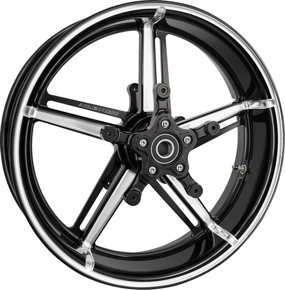WHEEL FACTORY 24 WITH HUB & ADAPTERS 21" X 5.5" BLK CC