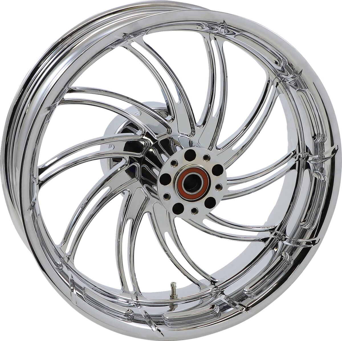REAR WHEEL SUPRA 18" X 5.5" ONE-PIECE ALUMINUM NON-ABS CHROME