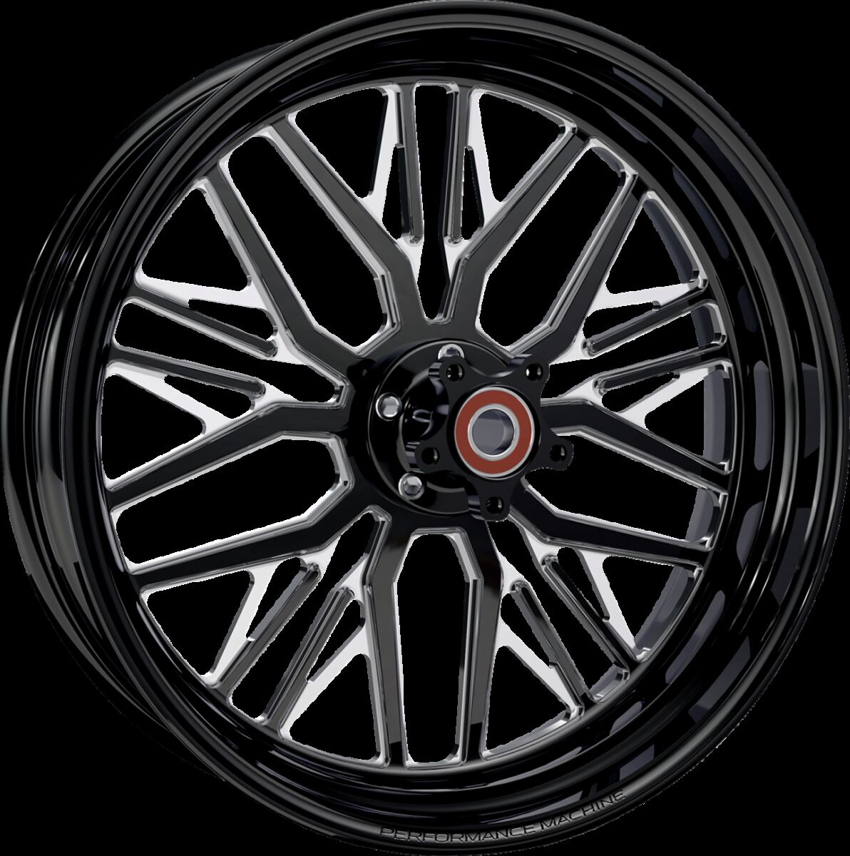 Wheel - Nivis - Rear - Single Disc/without ABS - Contrast Cut Platinum - 18x5.5