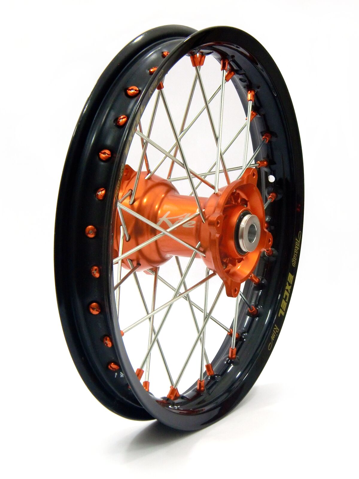 WHEEL ASSEMBLY ELITE EN 2.15"x18" ALUMINUM ORANGE