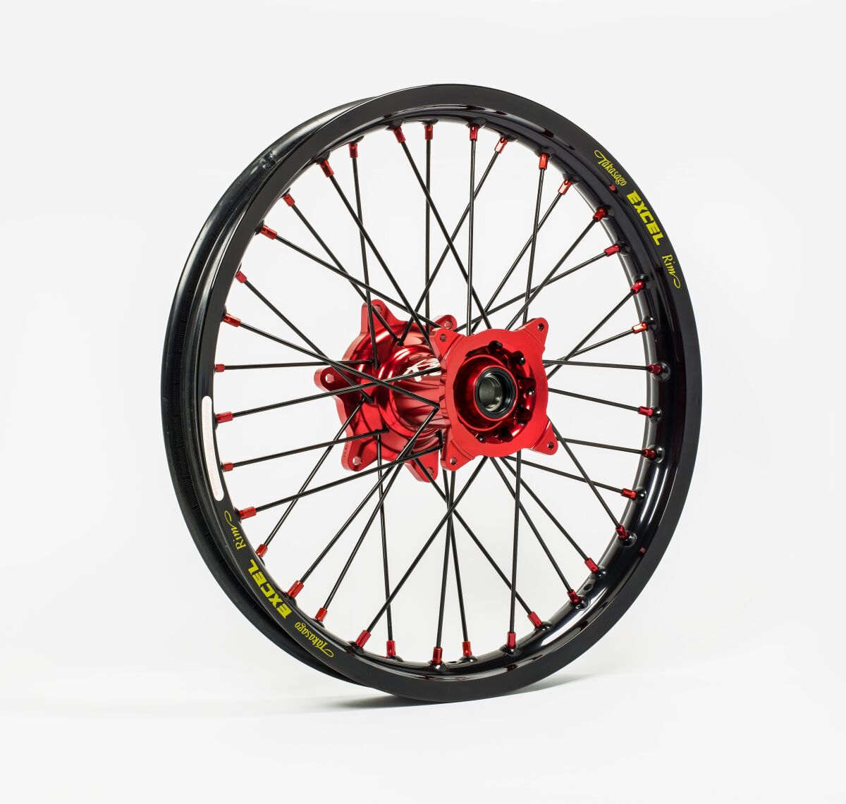 WHEEL ASSEMBLY ELITE MX-EN REAR 1.85"x19" ALUMINIUM RED