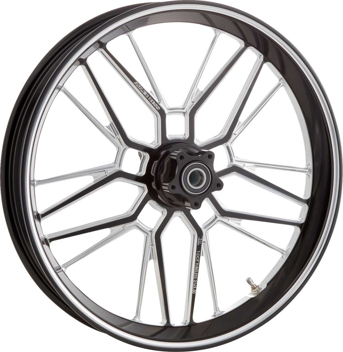 RIM SPLIT SPOKE 21 X 3.5,BLK CC