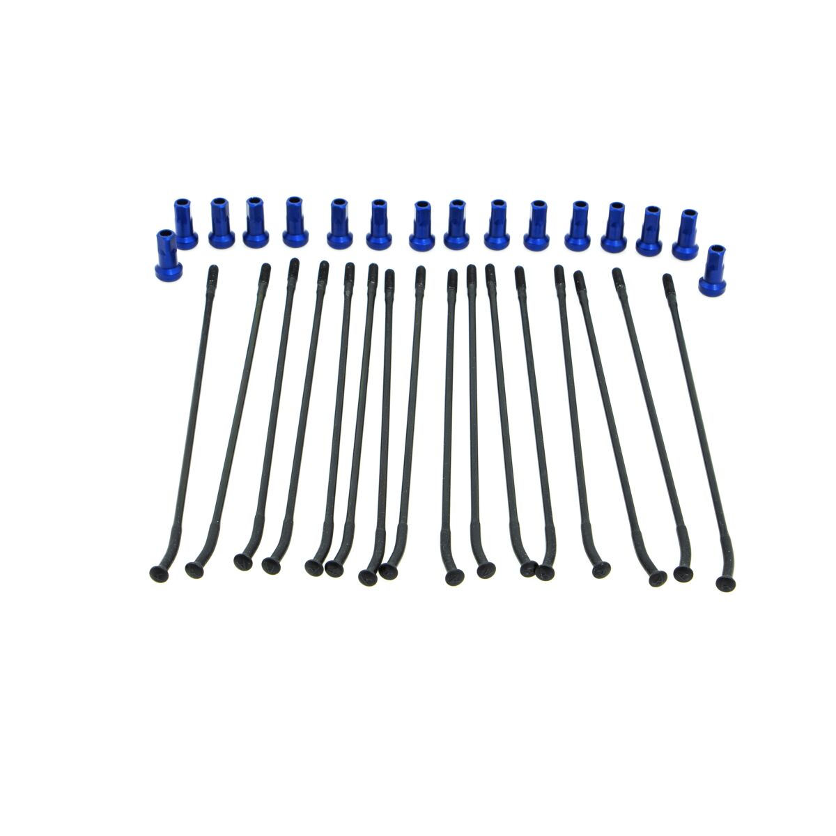 SPOKE KIT FR 17 BK/BL