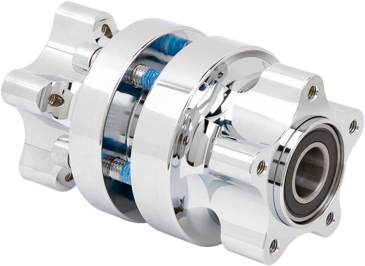 WHEEL HUB FRONT DUAL DISC 08-FLT WITHOUT ABS CHROME