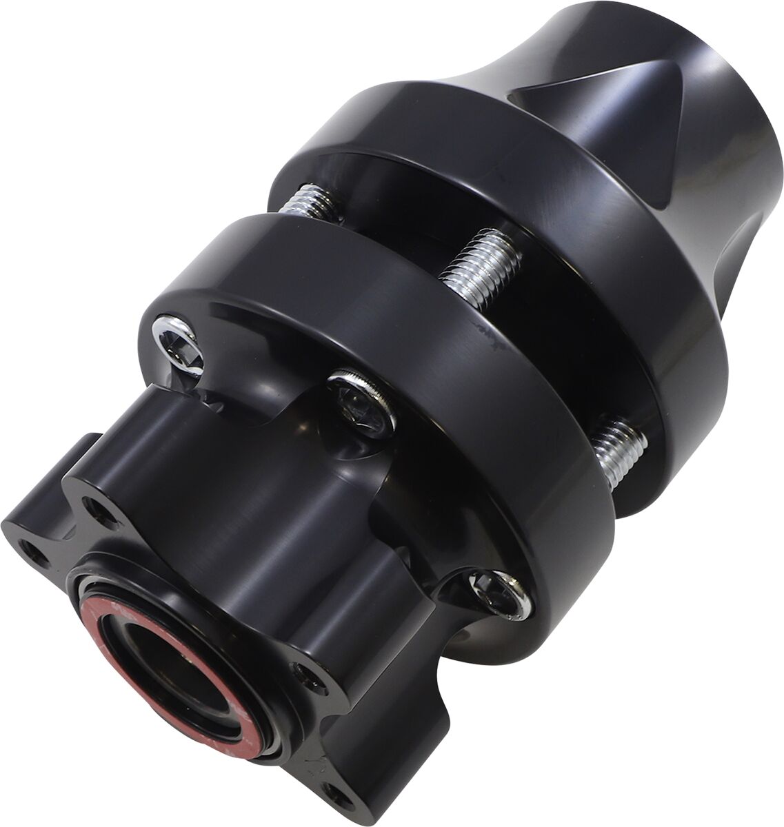 WHEEL HUB FRONT SINGLE DISC 08-FLT WITHOUT ABS BLACK