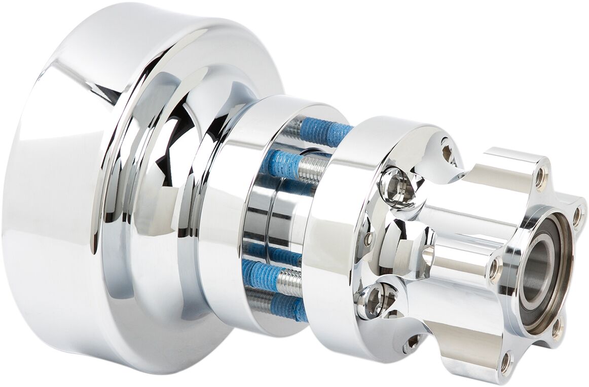 WHEEL HUB REAR 08 FLT WITHOUT ABS CHROME