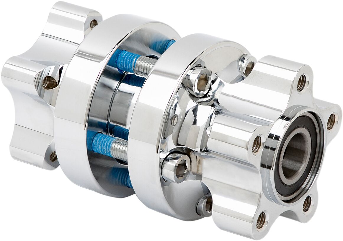 WHEEL HUB REAR FXFB WITH ABS CHROME