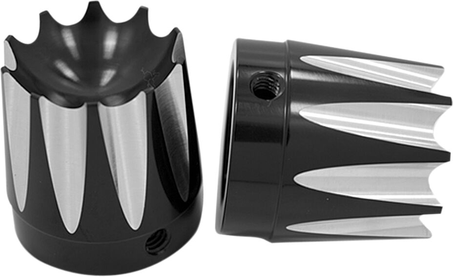AXLE NUT COVER EXCALIBUR BLACK 1"