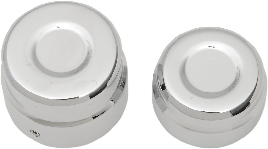 BILLET CAP AXLE CHROME REAR