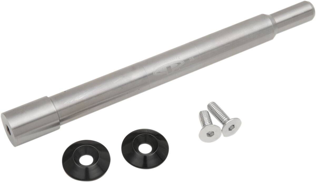 Y-AXLE FRONT 25MM SMOOTH BLACK