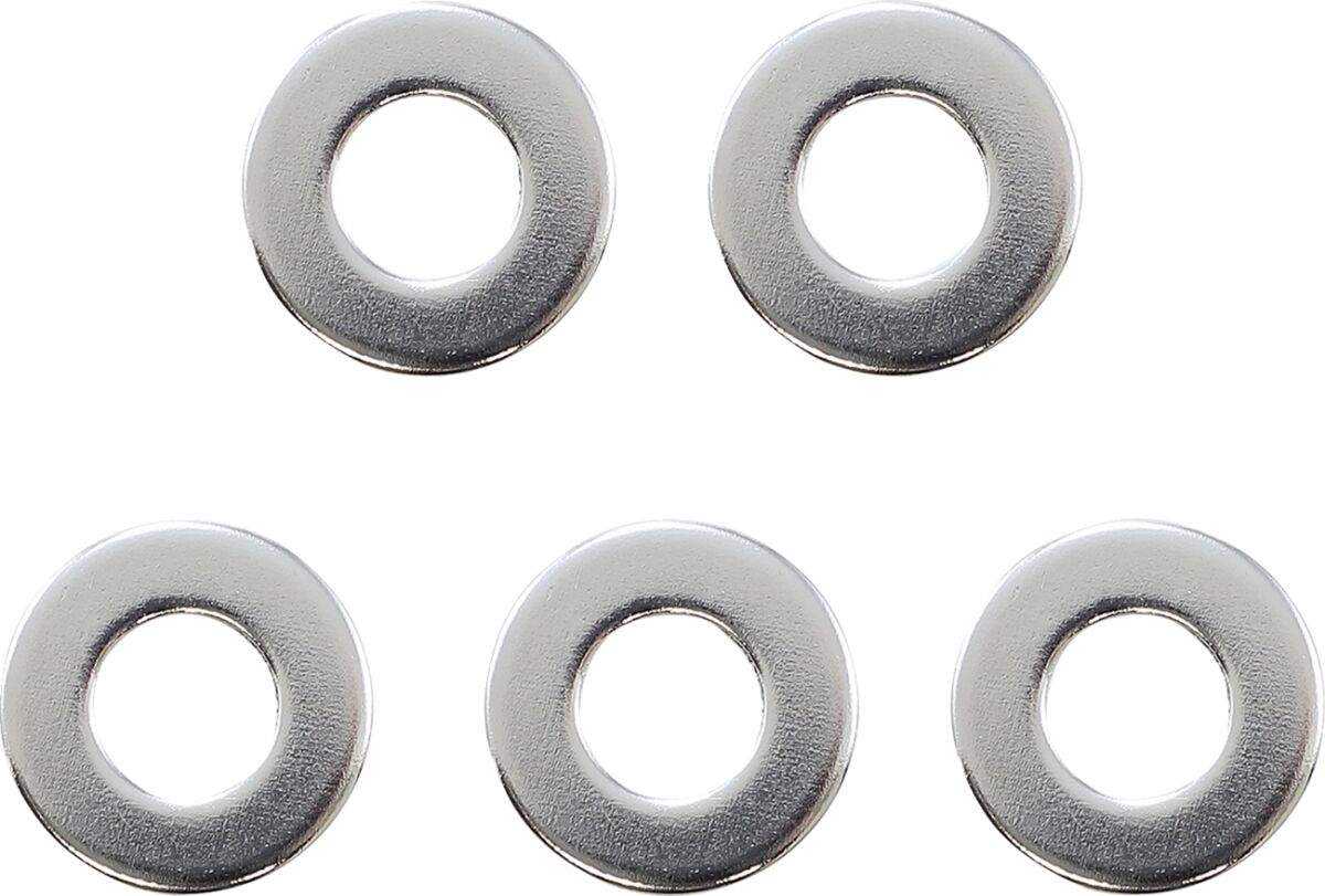 Washer - Axle - Chrome - 5 pack