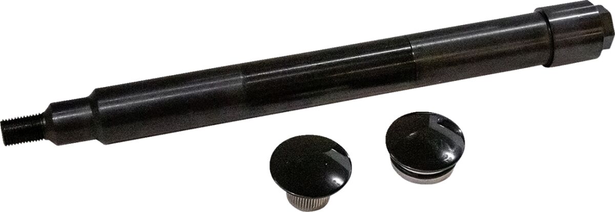 AXLE FLSH/MNT 1" BLK