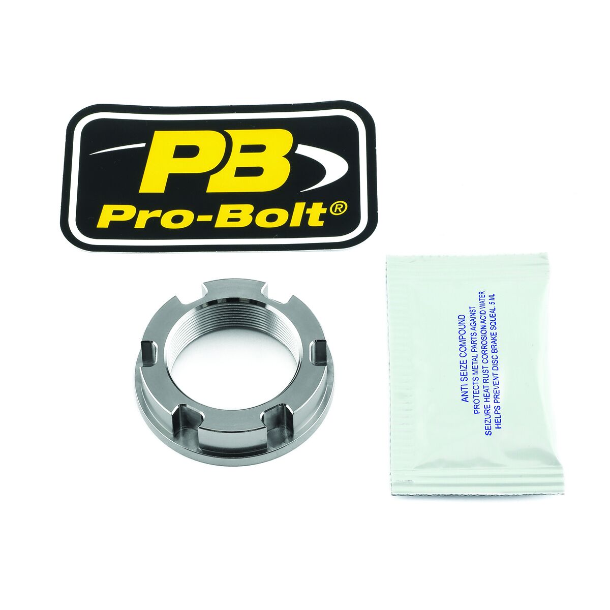 NUT SWINGARM AXLE 30X1.00 TI
