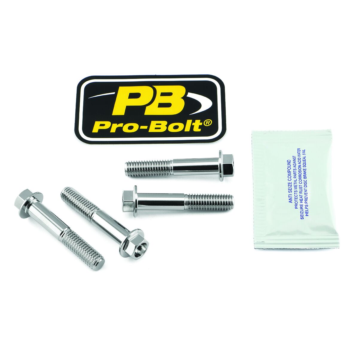 BOLT SET FRONT AXLE SS