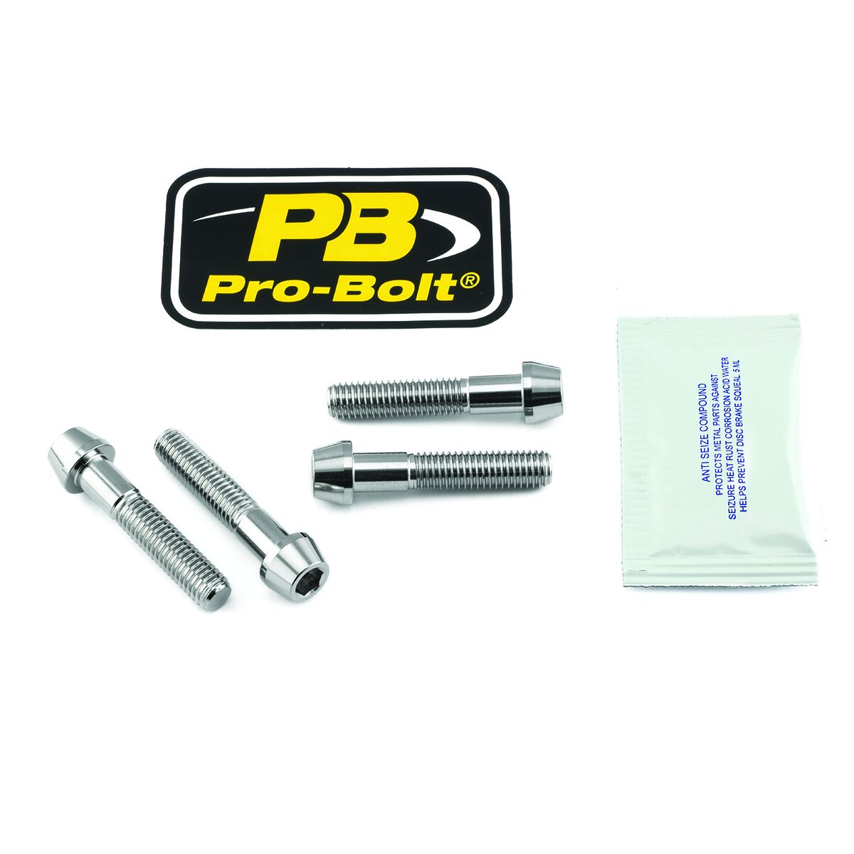 BOLT SET FRONT AXLE SS