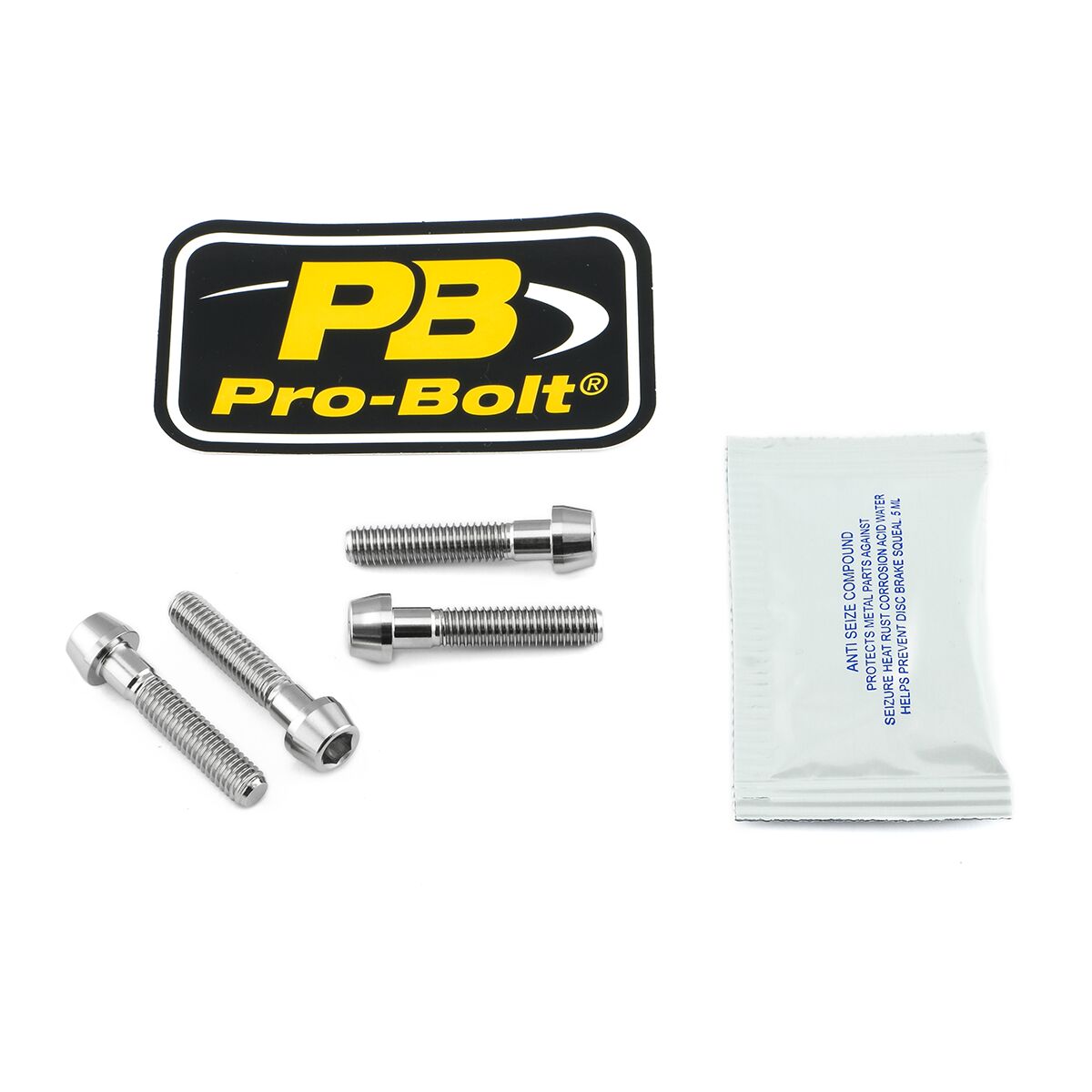 BOLT SET FRONT AXLE SS