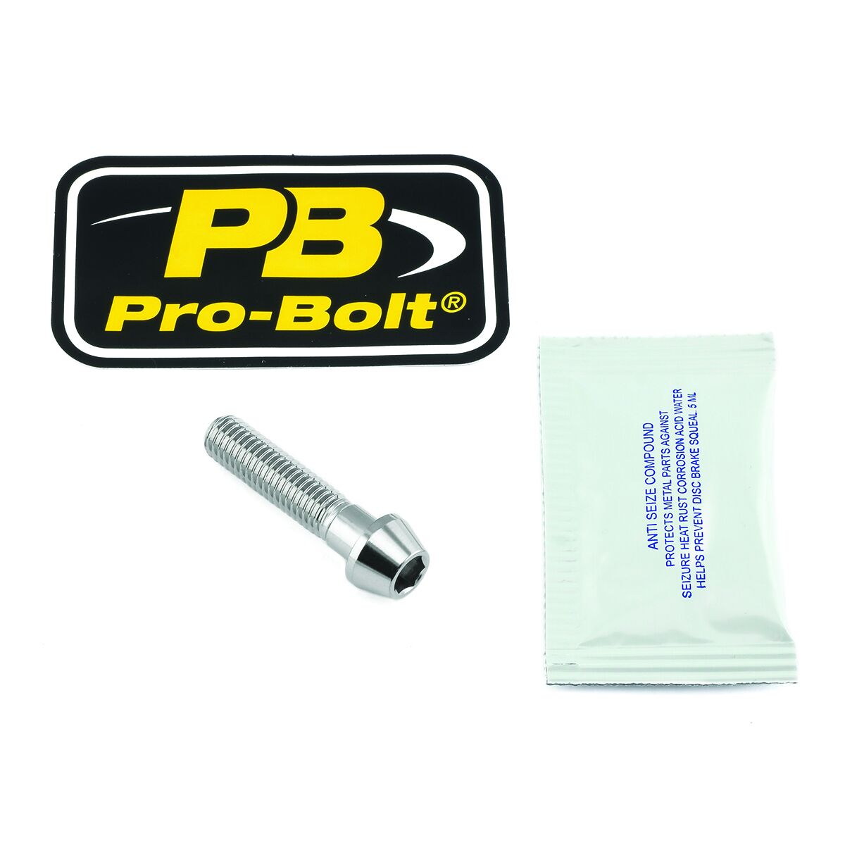 BOLT SET FRONT AXLE SS