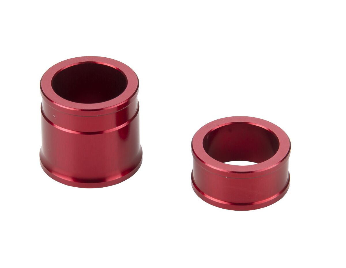 EXTERNAL SPACER FRONT ALUMINUM RED