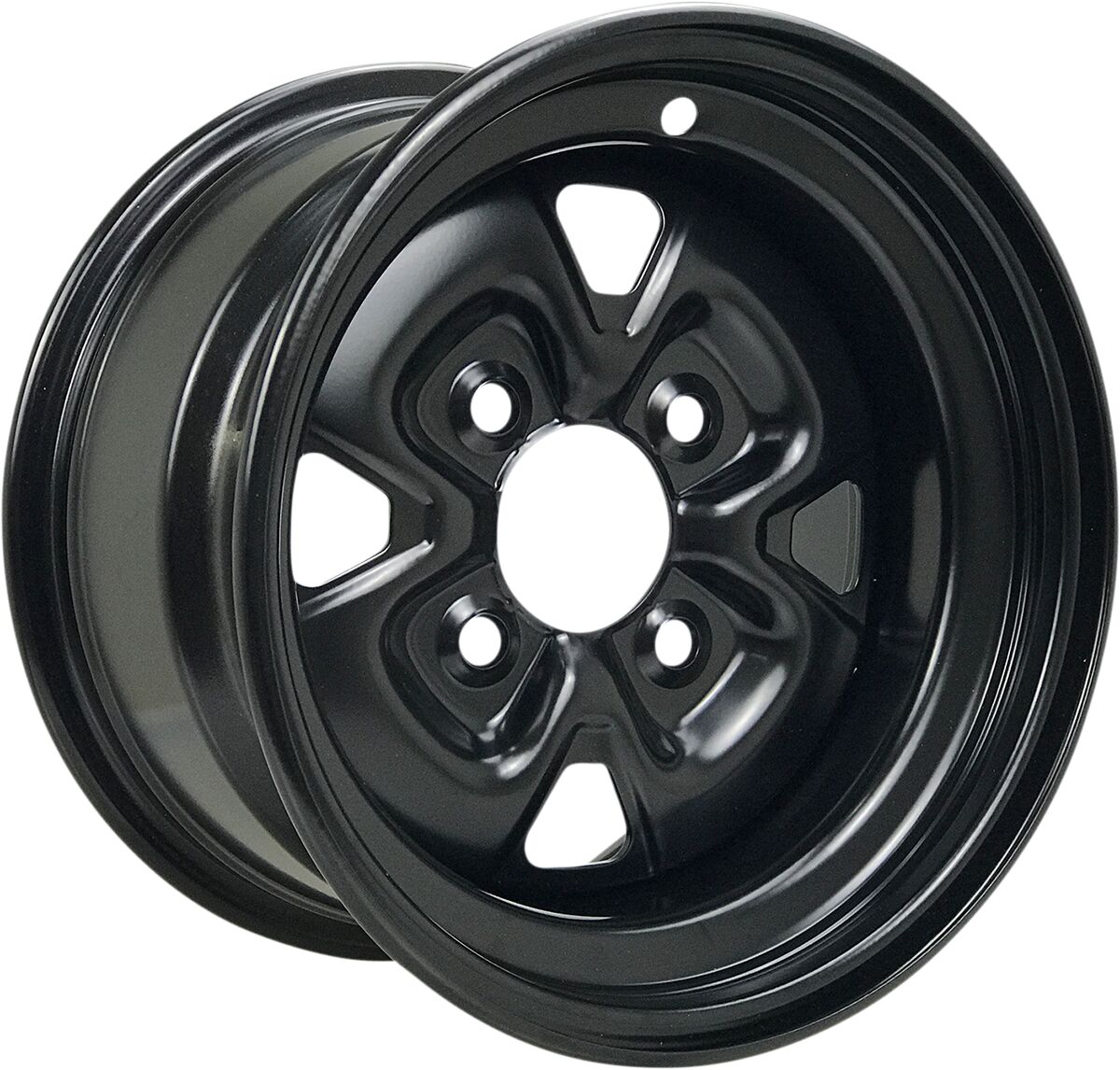 WHEEL STEEL 12X7 4/110 BK