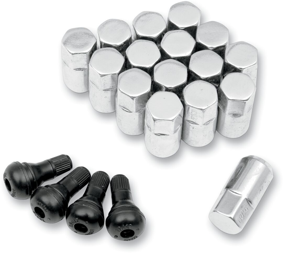 LUG NUTS 12X1.25 CHROME 16-PACK