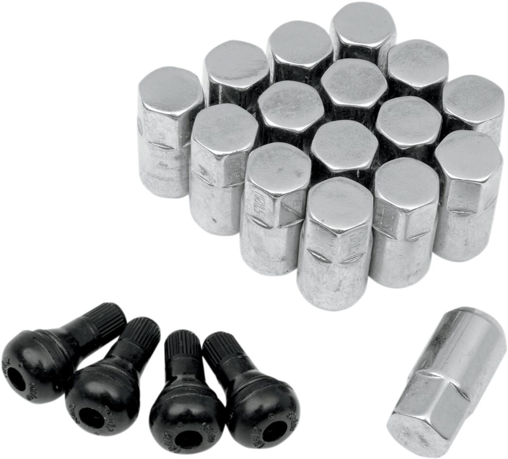 LUG NUTS 12X1.50 CHROME 16-PACK