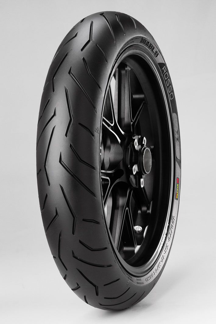 TIRE DIABLO ROSSO II (K) FRONT 120/70 ZR 17 (58W) TL