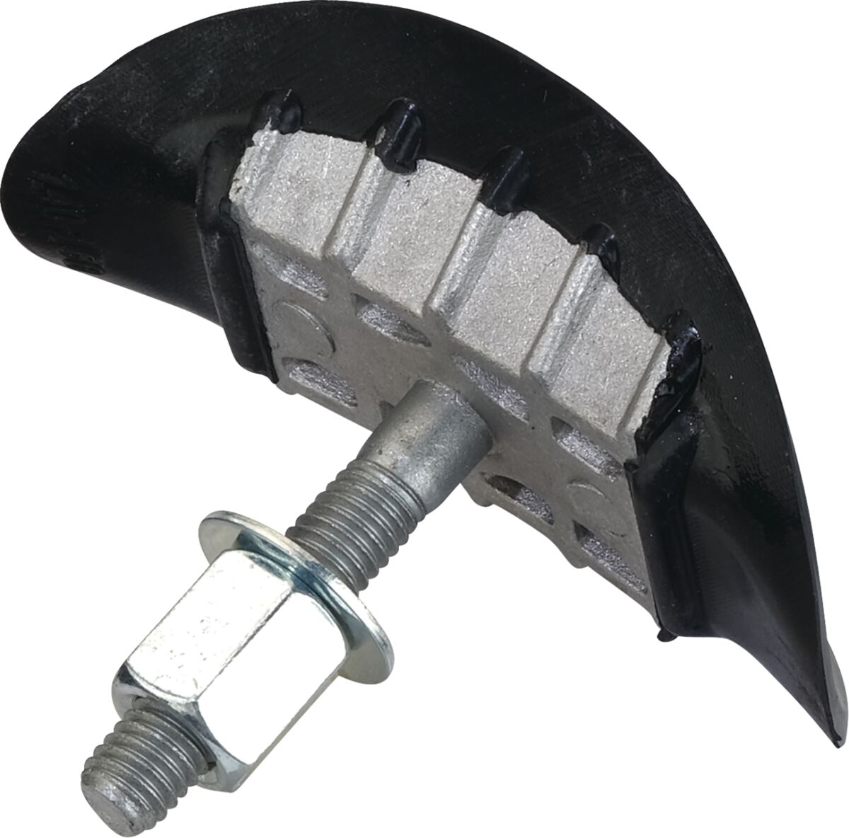 Rim Lock, Rubber Coated Aluminum 1.40" - 1.60"