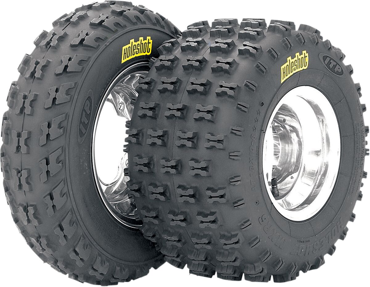 TIRE HOLESHOT MXR6 REAR 18x10-8 TL 2PLY