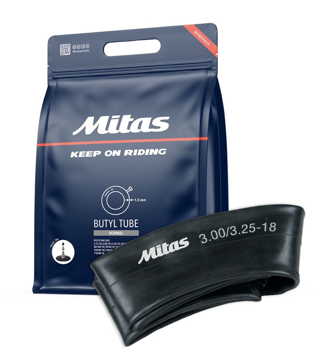TUBE 2.50-10 >> 100/90-10 JS87
