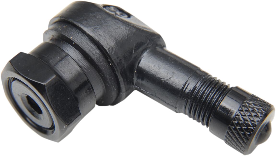 K&L-SUPPLY, VALVE STEM, 10MM, BASE 90° BEND, BLACK